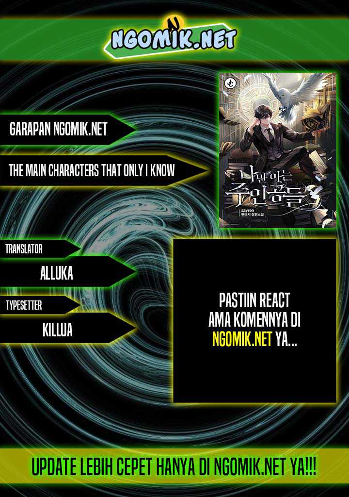 Baca Komik The Main Characters That Only I Know Chapter 04 Gambar 1
