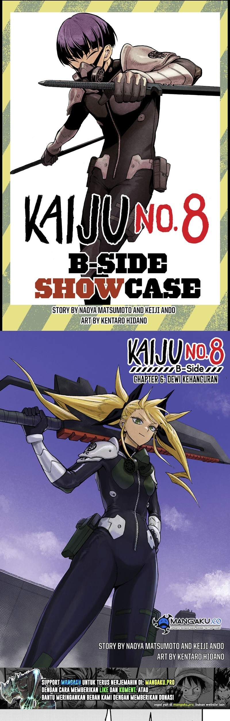 Baca Komik 8Kaijuu B-Side Chapter 06 Gambar 1