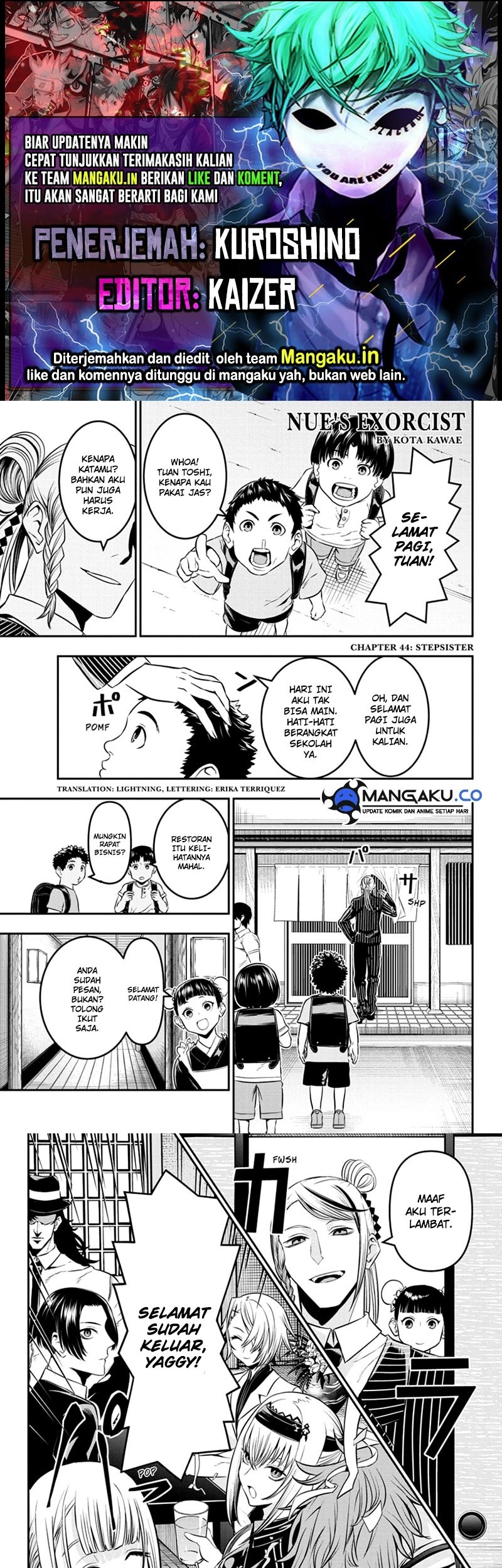 Baca Komik Nue’s Exorcist Chapter 44 Gambar 1