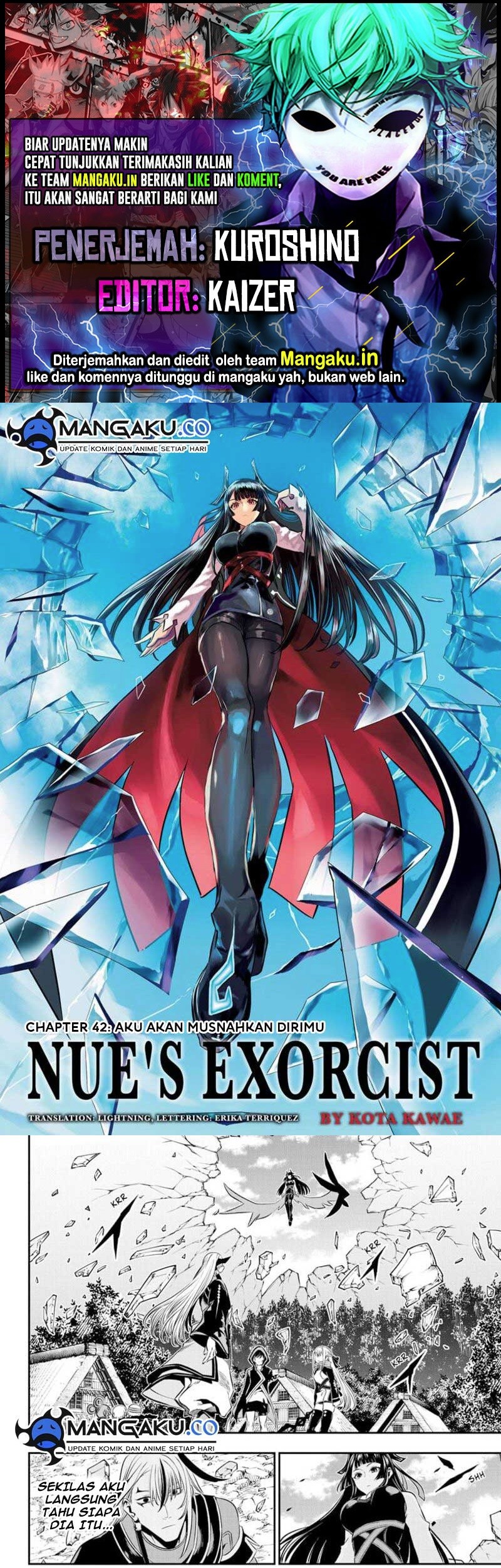 Baca Komik Nue’s Exorcist Chapter 42 Gambar 1