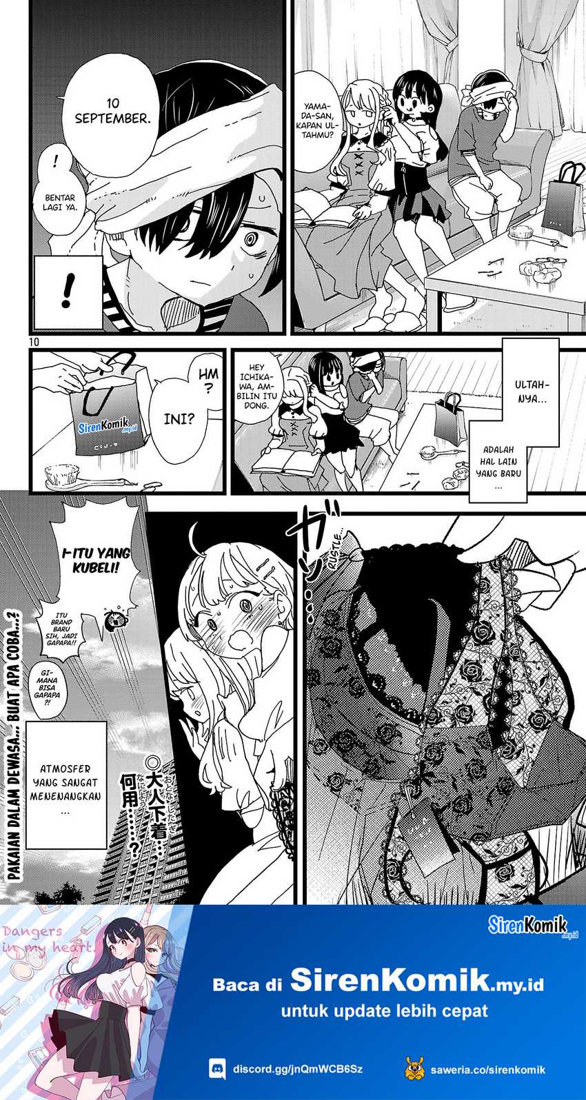 Boku no Kokoro no Yabai yatsu Chapter 141 Gambar 12