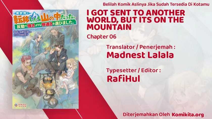 Baca Komik Isekai Ni Teni Shitara Yama No Naka Datta. Handou De Tsuyo Sayor Chapter 06 Gambar 1