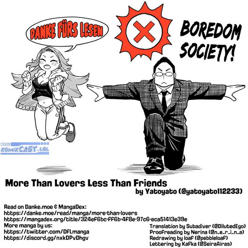 More Than Lovers Less Than Friends Chapter 18 Gambar 19