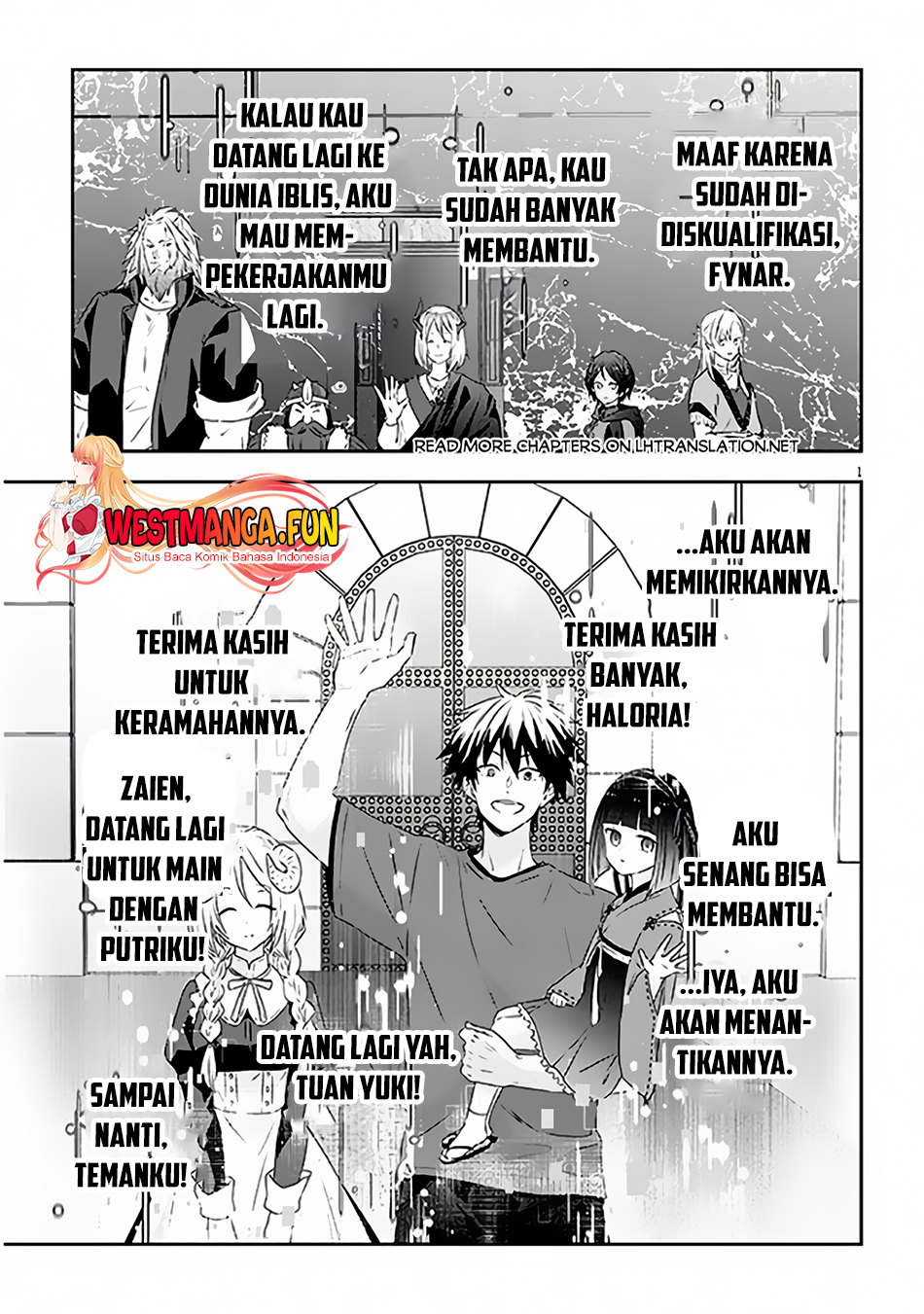 Baca Manga Maou ni Natte node – Dungeon Tsukutte Jingai Musume to Honobono suru Chapter 69.1 Gambar 2
