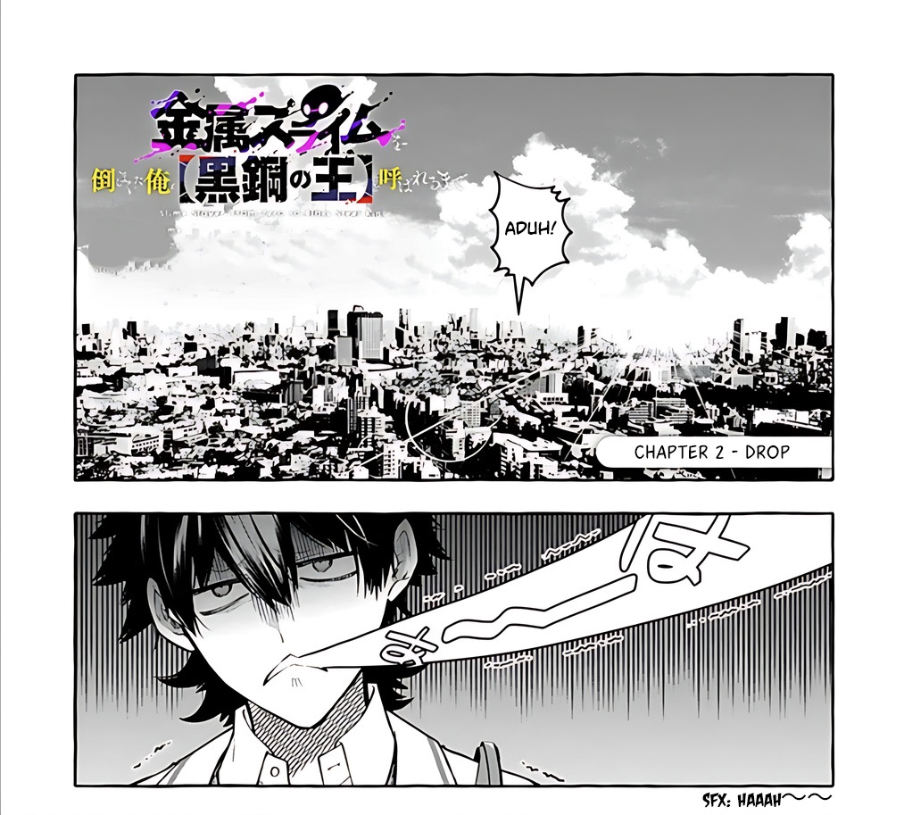 Baca Manga Kinzoku Slime wo Taoshi Makutta Ore ga “Kurokou no Ou” to Yobareru Made Chapter 02 Gambar 2
