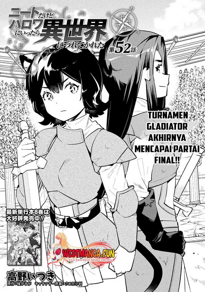 Baca Manga NEET dakedo Hello Work ni Ittara Isekai ni Tsuretekareta Chapter 52 Gambar 2