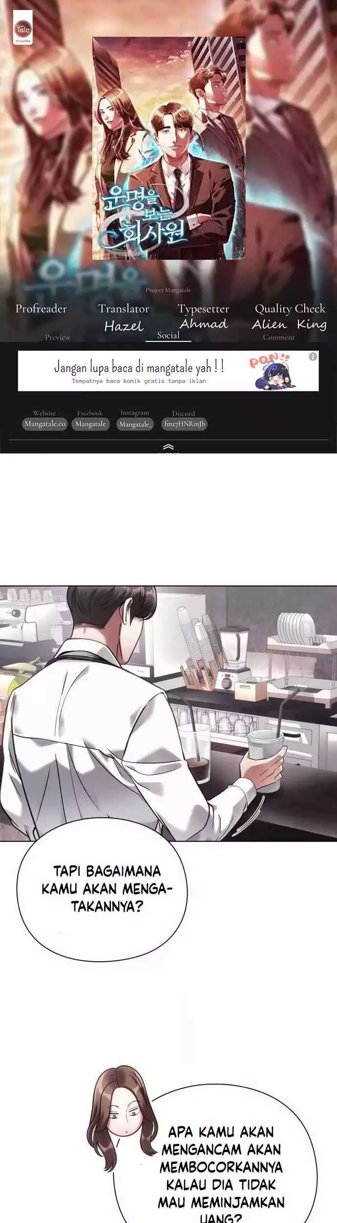 Komik Office Worker Who Sees Fate Chapter 30 gambar nomor 1