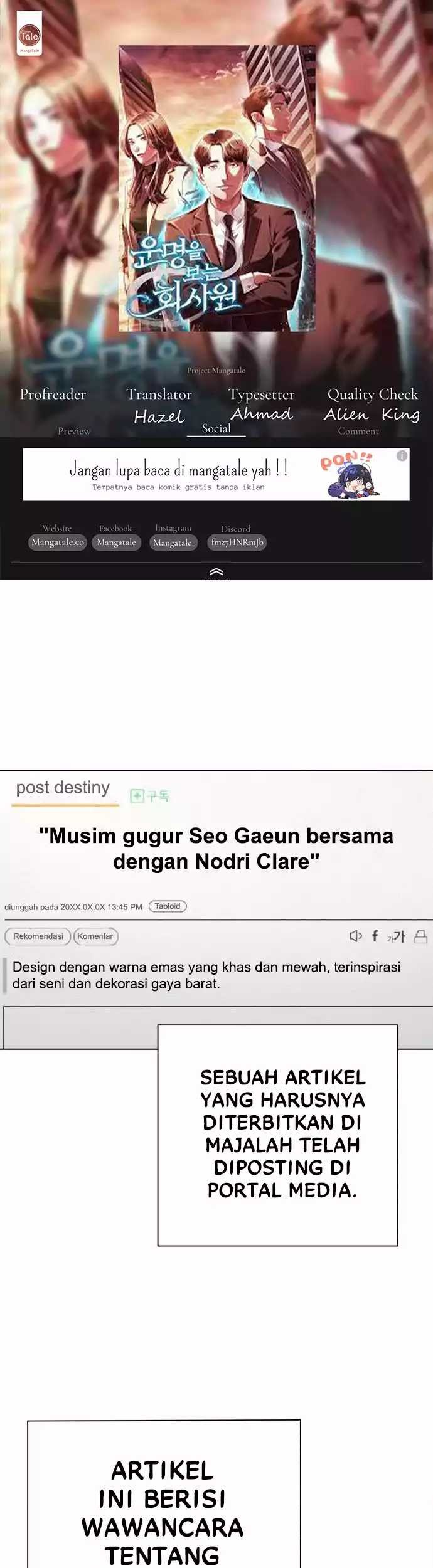 Baca Komik Office Worker Who Sees Fate Chapter 29 Gambar 1