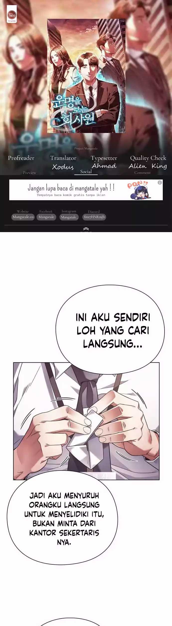 Komik Office Worker Who Sees Fate Chapter 22 gambar nomor 1