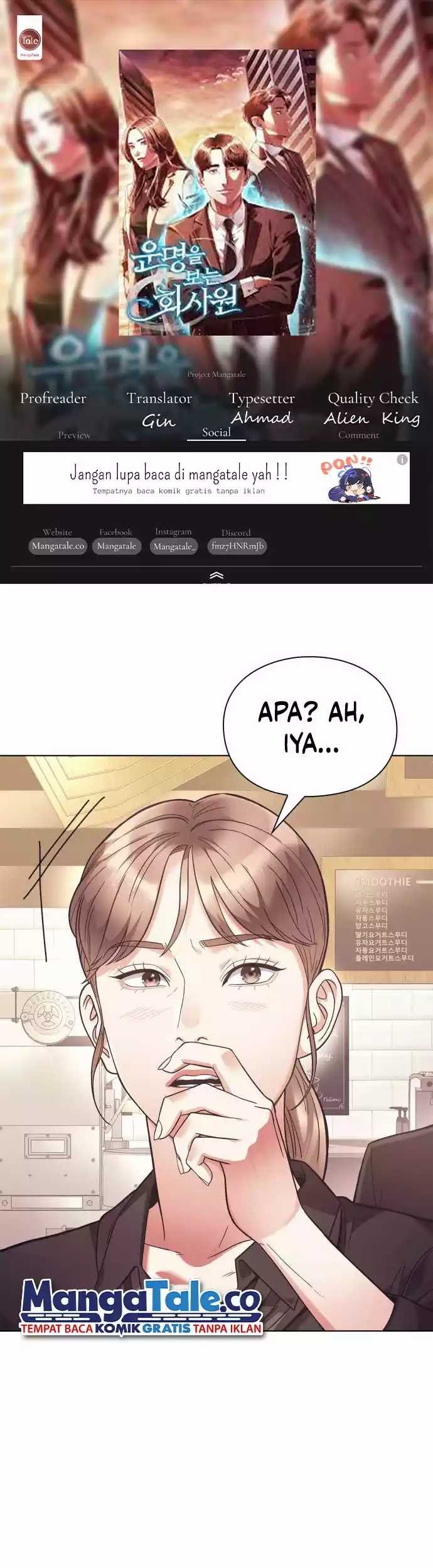 Baca Komik Office Worker Who Sees Fate Chapter 19 Gambar 1