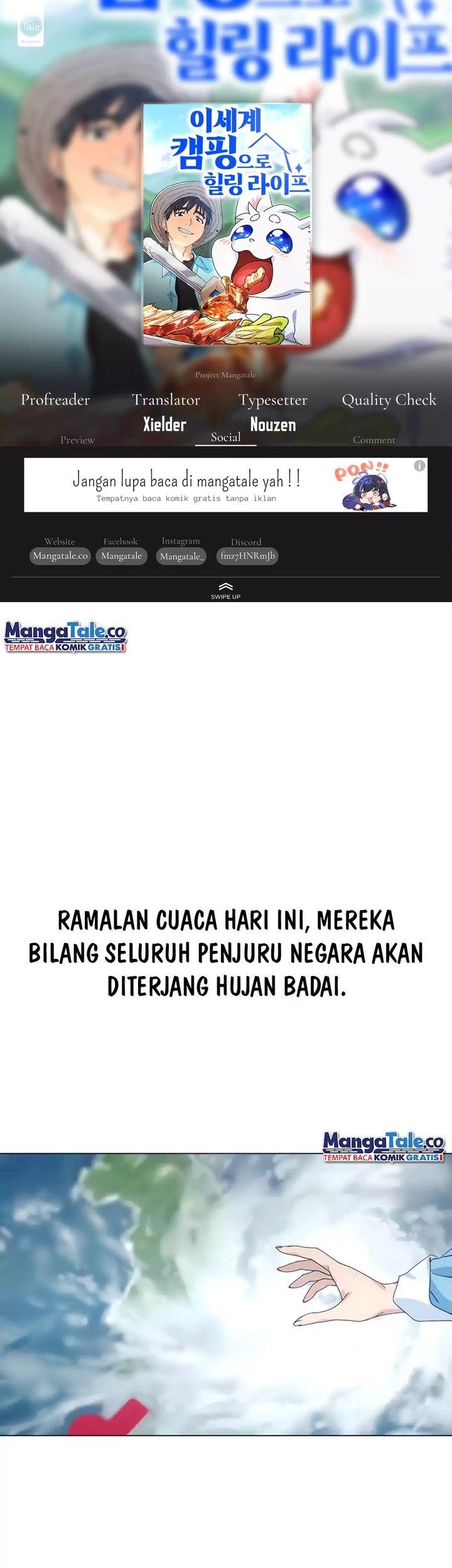 Baca Komik Healing Life Through Camping in Another World Chapter 1 Gambar 1