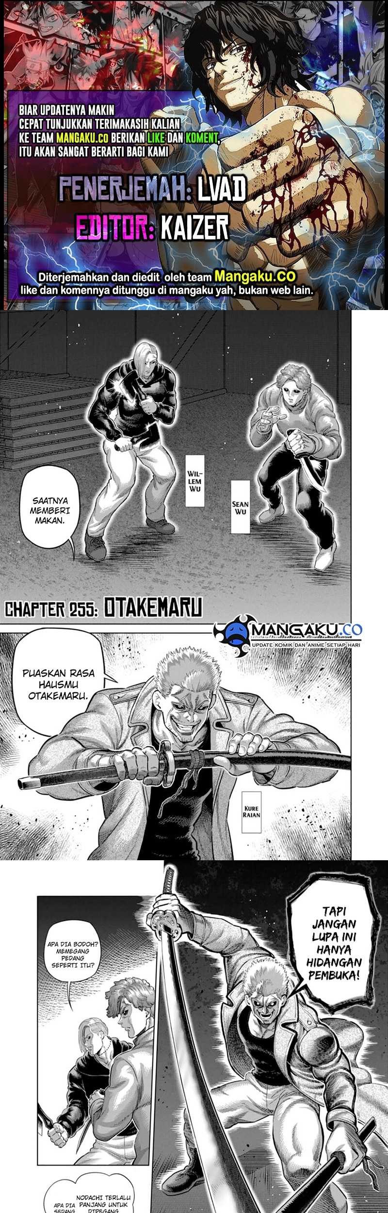 Baca Komik Kengan Omega Chapter 255 Gambar 1