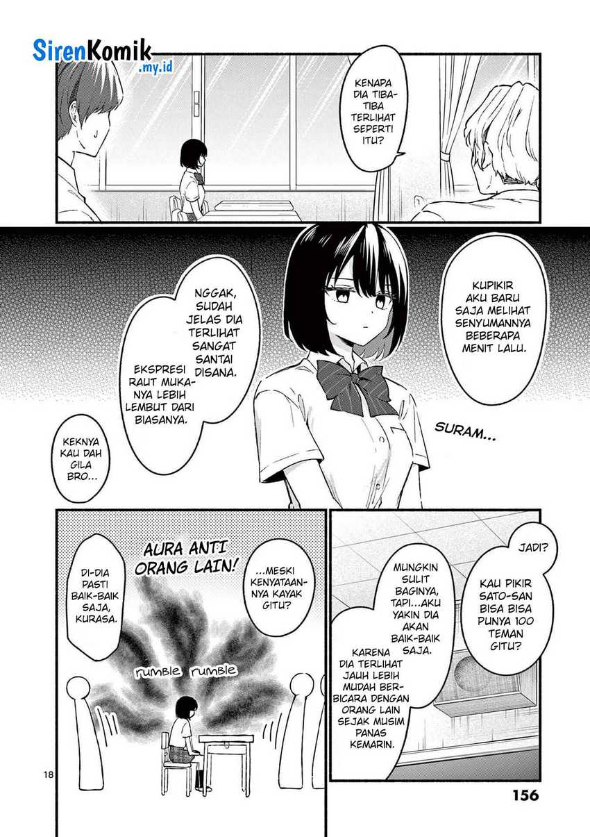 Shiotaiou no Sato-san ga Ore ni dake Amai Chapter 47 Gambar 19