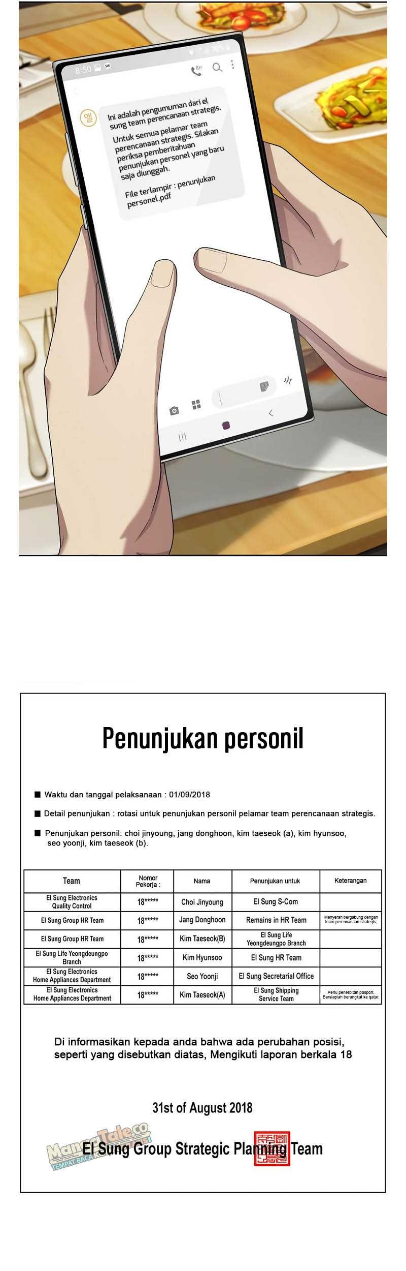 Becoming a Legendary Ace Employee Chapter 37 Gambar 26