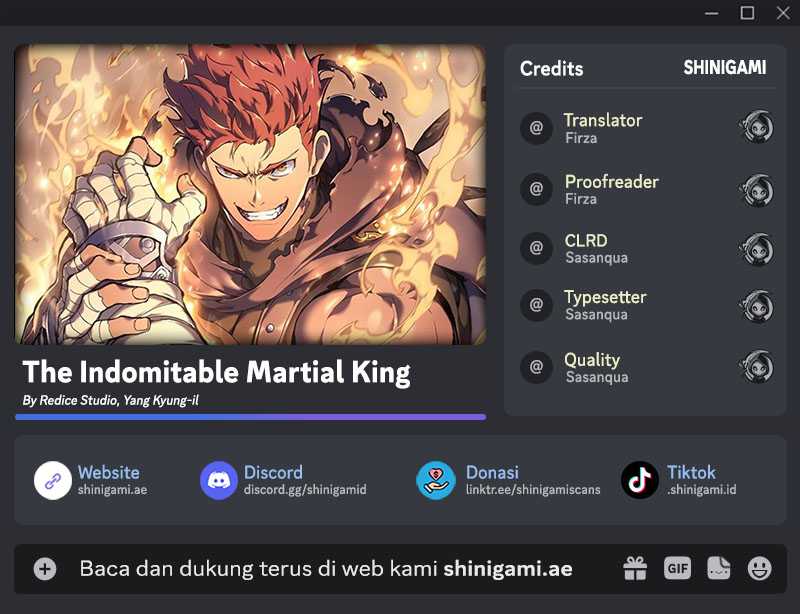 Baca Komik The Indomitable Martial King Chapter 27 Gambar 1