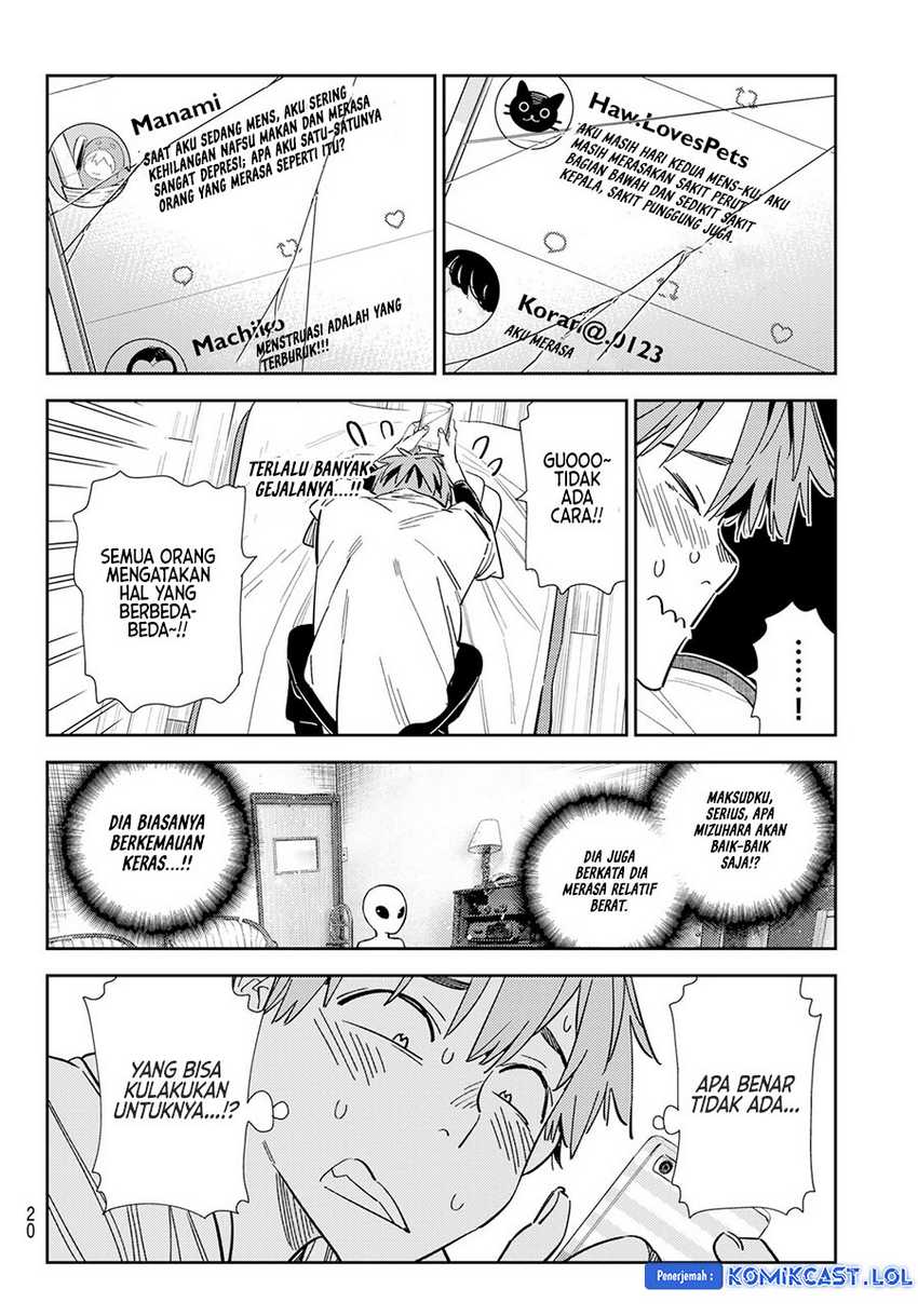 Kanojo Okarishimasu Chapter 305 Gambar 8