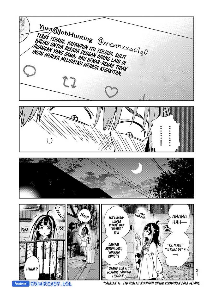Kanojo Okarishimasu Chapter 305 Gambar 9