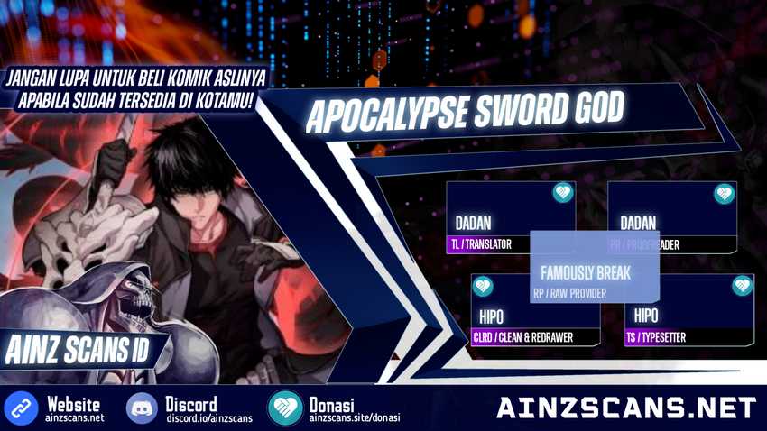 Baca Komik Apocalypse Sword God Chapter 08 Gambar 1
