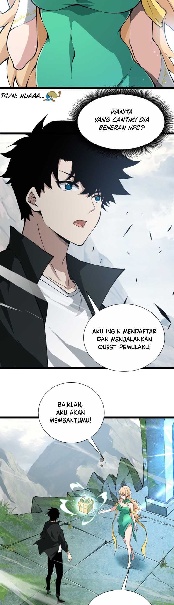 Maxed Strength Necromancer Chapter 01 Gambar 42