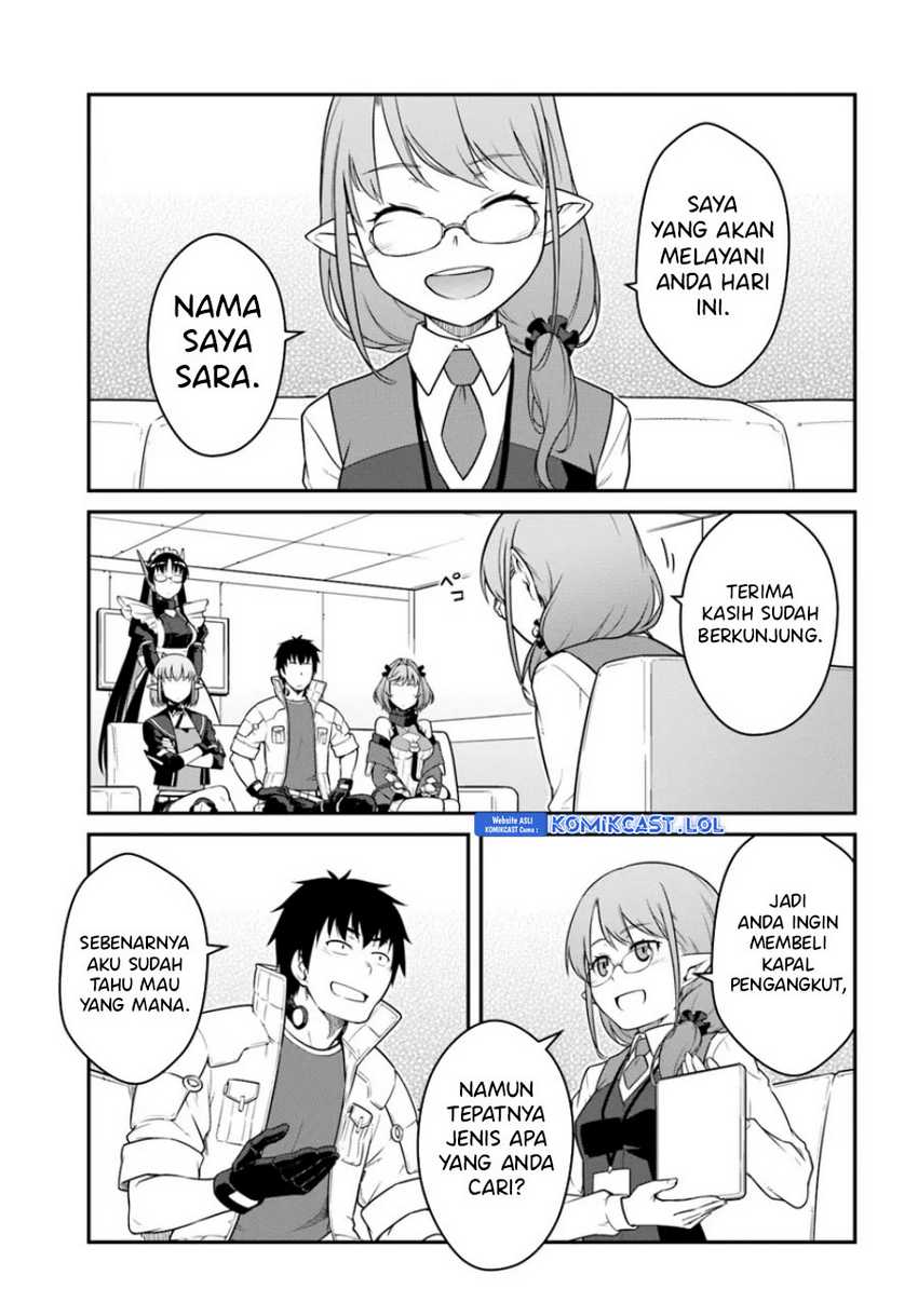 Mezametara Saikyou Soubi to Uchuusen-mochi datta no de Chapter 40.1 Gambar 12