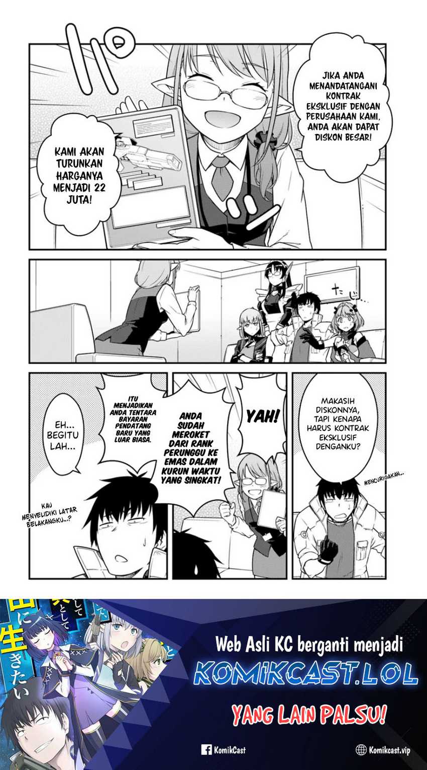 Mezametara Saikyou Soubi to Uchuusen-mochi datta no de Chapter 40.1 Gambar 17