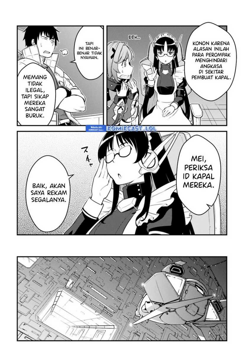 Mezametara Saikyou Soubi to Uchuusen-mochi datta no de Chapter 40.1 Gambar 7