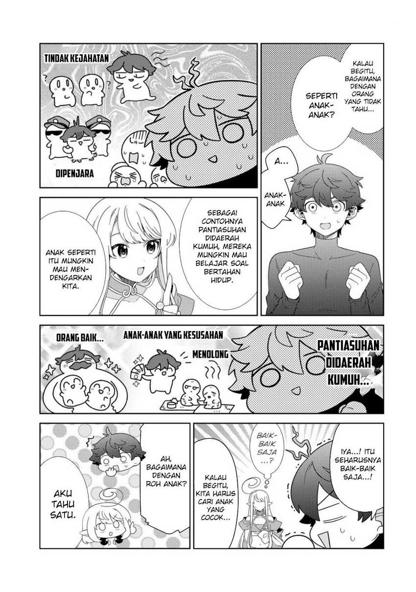Seirei-tachi no Rakuen to Risou no Isekai Seikatsu Chapter 54 Gambar 5