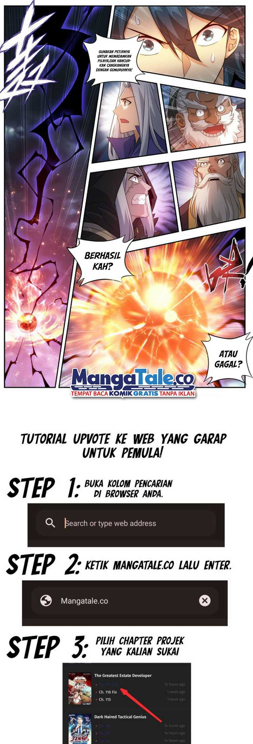 Battle Through the Heavens Chapter 437 Gambar 24