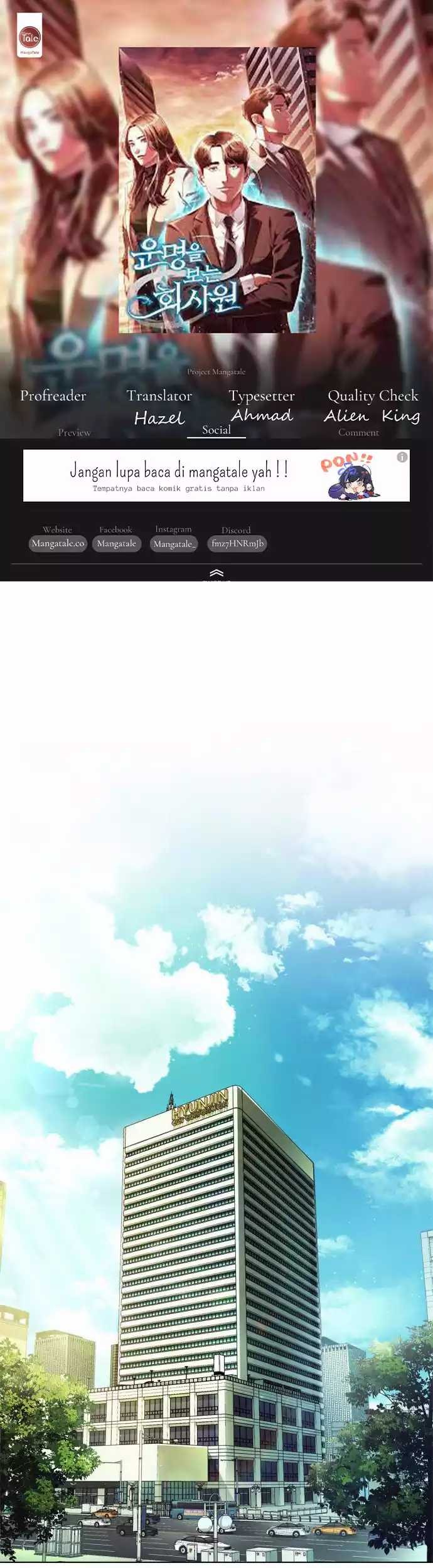 Baca Komik Office Worker Who Sees Fate Chapter 32 Gambar 1