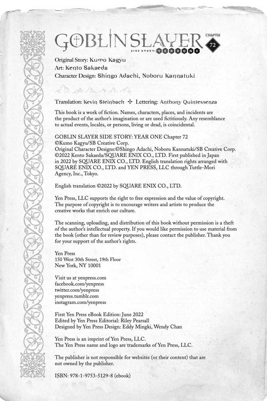 goblin slayer gaiden year one chapter 72 - Page 23