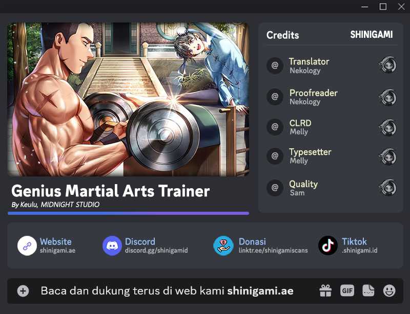 Baca Komik Genius Martial Arts Trainer Chapter 07 Gambar 1