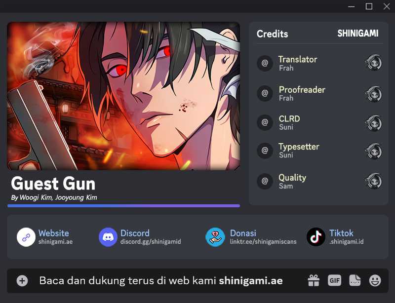 Baca Komik Guest Gun (Embodiment of the Assassin in the Murim World) Chapter 04 Gambar 1