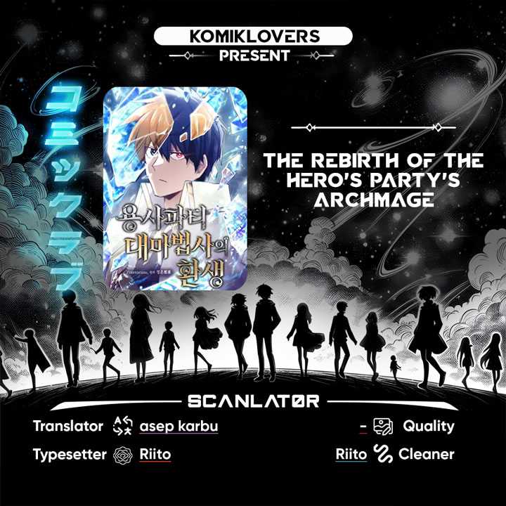 Baca Komik The Rebirth of the Hero’s Party’s Archmage Chapter 22 Gambar 1