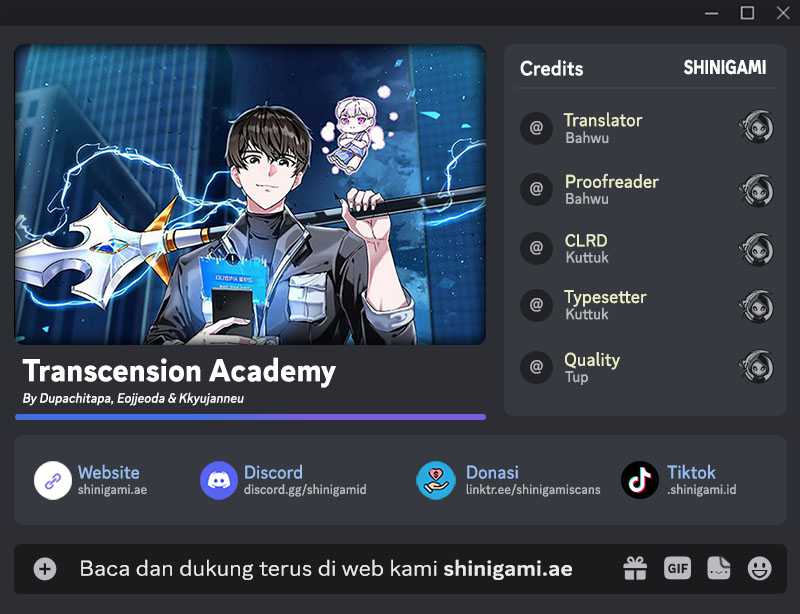 Komik Transcension Academy Chapter 107 gambar nomor 1