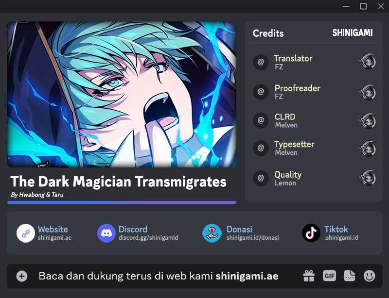 Komik The Dark Magician Transmigrates After 66666 Years Chapter 117 gambar nomor 1