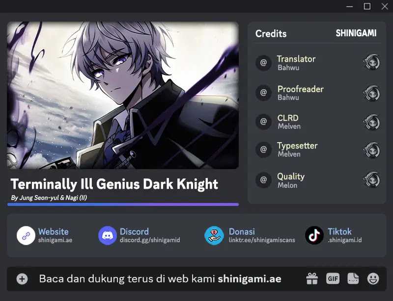 Komik Terminally-Ill Genius Dark Knight Chapter 57 gambar nomor 1