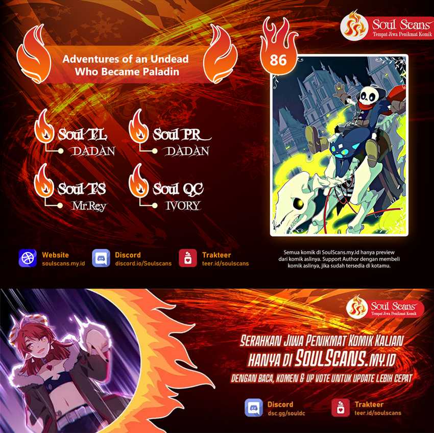 Komik Adventures of an Undead Who Became Paladin Chapter 86 gambar nomor 1