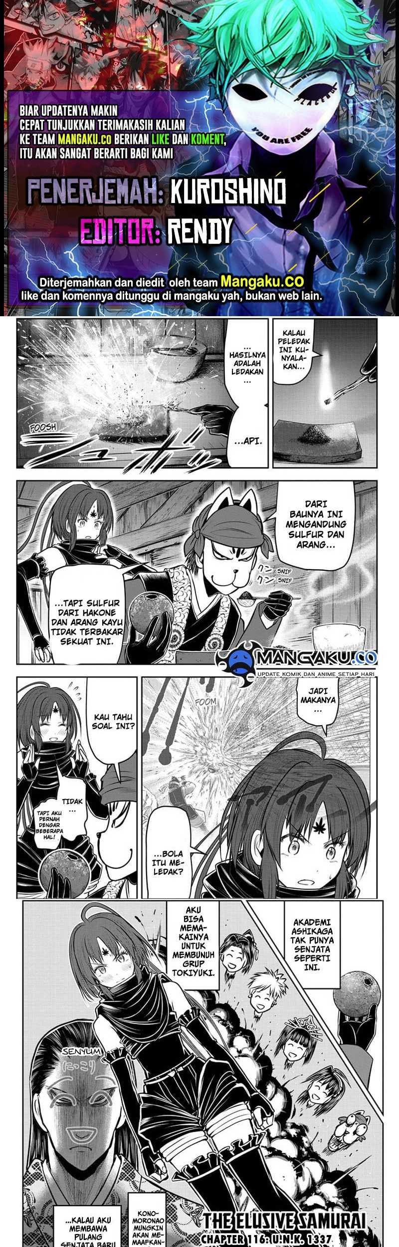 Baca Komik The Elusive Samurai Chapter 116 Gambar 1