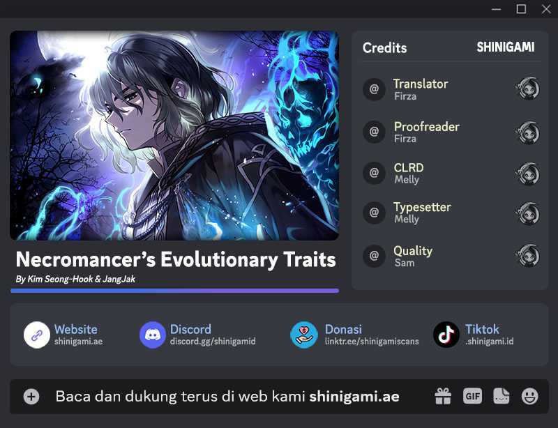 Baca Komik Necromancer’s Evolutionary Traits Chapter 49 Gambar 1
