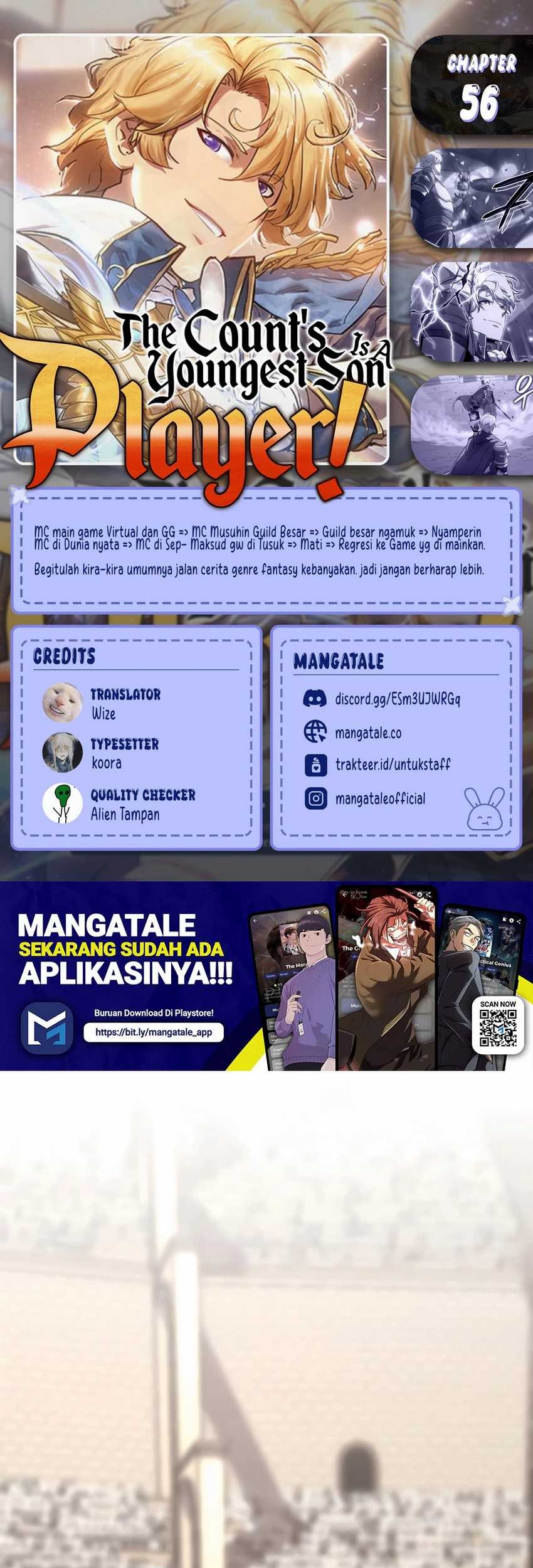 Baca Komik The Count’s Youngest Son Is A Player! Chapter 56 Gambar 1