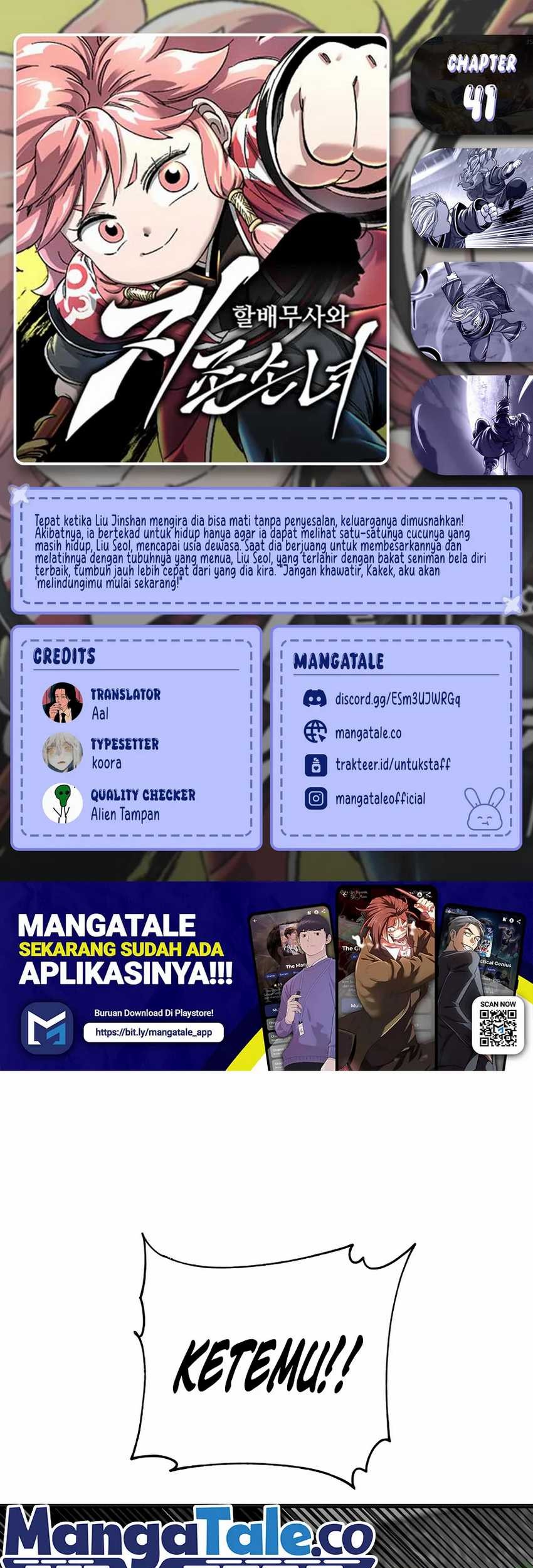 Baca Komik Warrior Grandpa and Supreme Granddaughter Chapter 41 Gambar 1