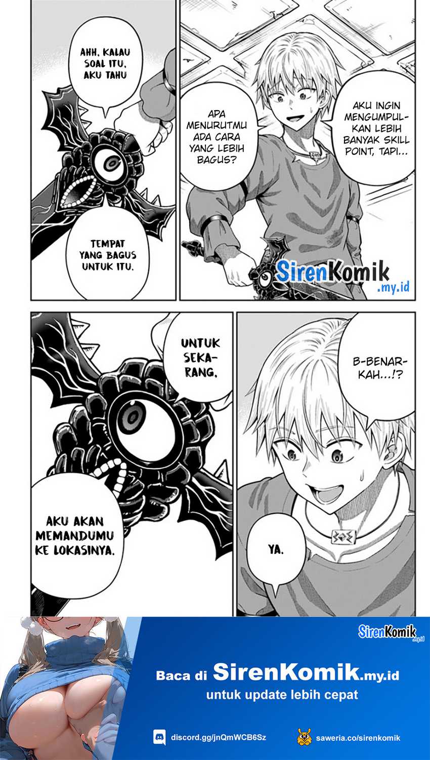 Dungeon ni Hisomu Yandere na Kanojo ni Ore wa Nando mo Korosareru Chapter 14 Gambar 21