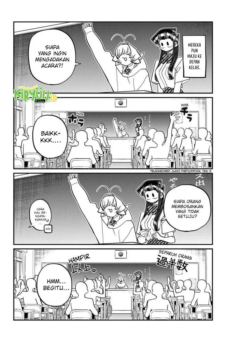 Komi-san wa Komyushou Desu Chapter 447 Gambar 3