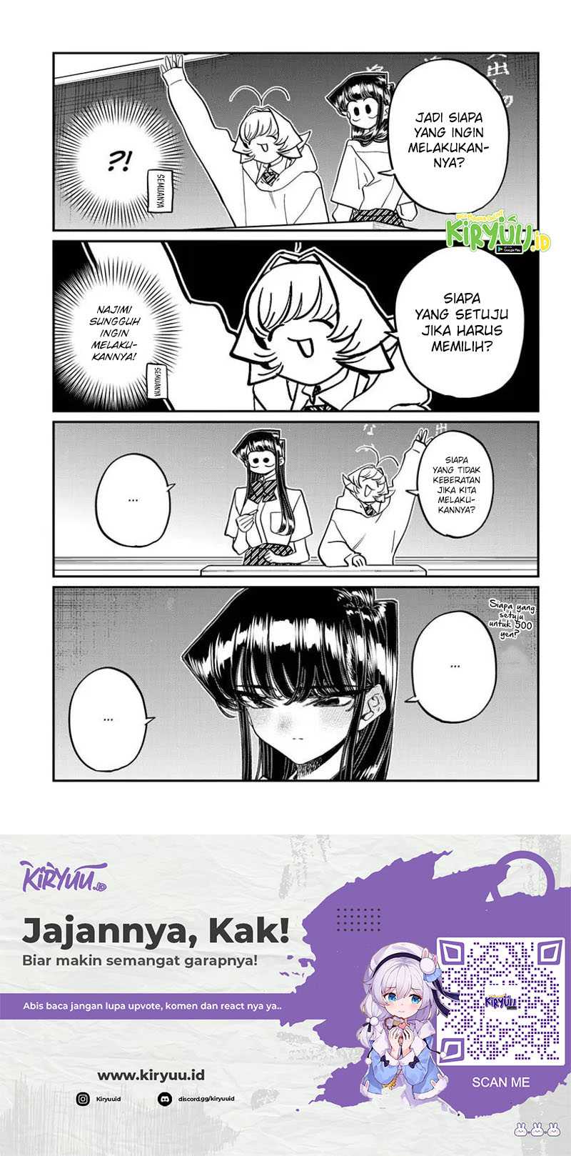 Komi-san wa Komyushou Desu Chapter 447 Gambar 4