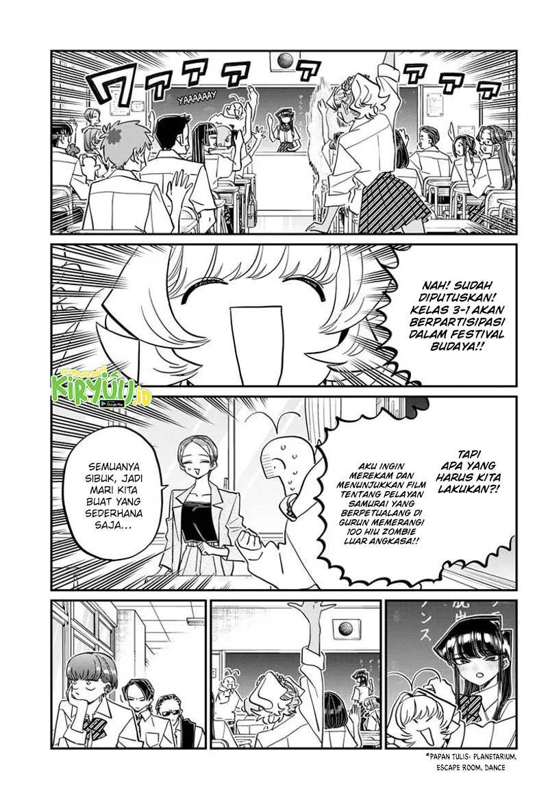 Komi-san wa Komyushou Desu Chapter 447 Gambar 6