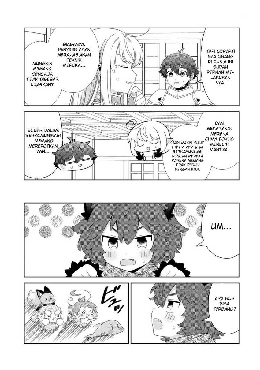 Seirei-tachi no Rakuen to Risou no Isekai Seikatsu Chapter 57 Gambar 14