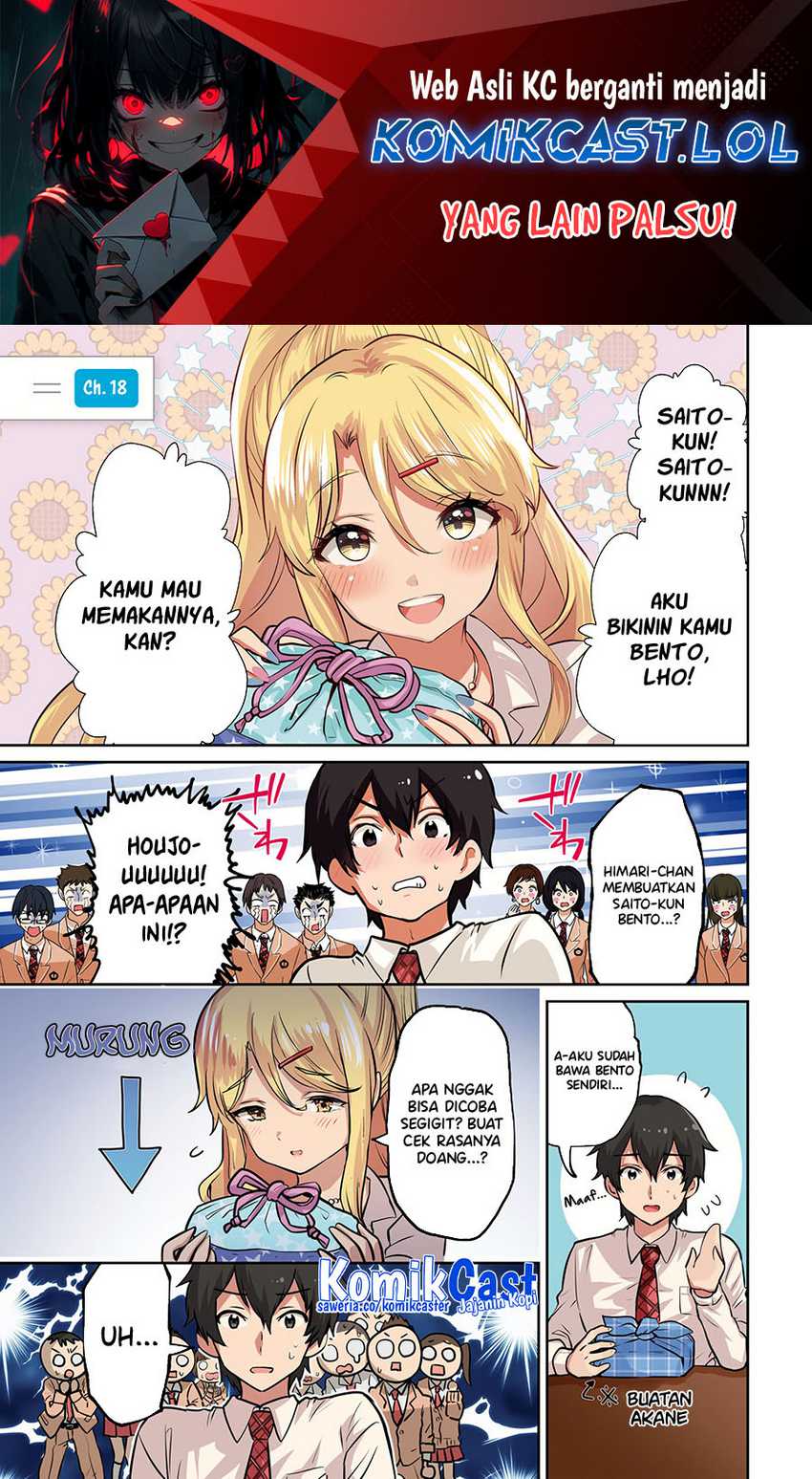 Baca Manga Kurasu no Daikirai na Joshi to Kekkon Suru Koto ni Natta Chapter 18.1 Gambar 2