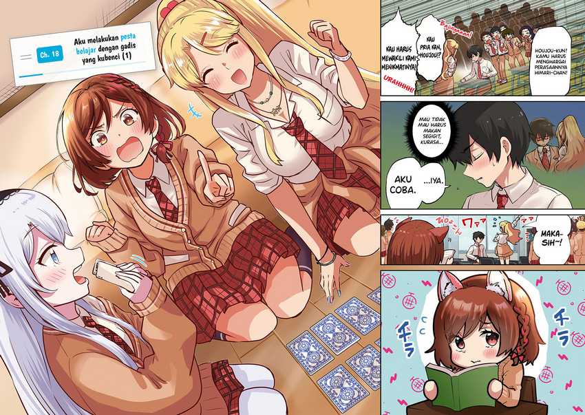 Kurasu no Daikirai na Joshi to Kekkon Suru Koto ni Natta Chapter 18.1 Gambar 3