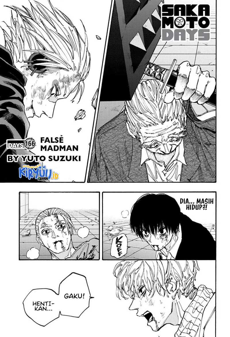 Baca Manga Sakamoto Days Chapter 166 Gambar 2