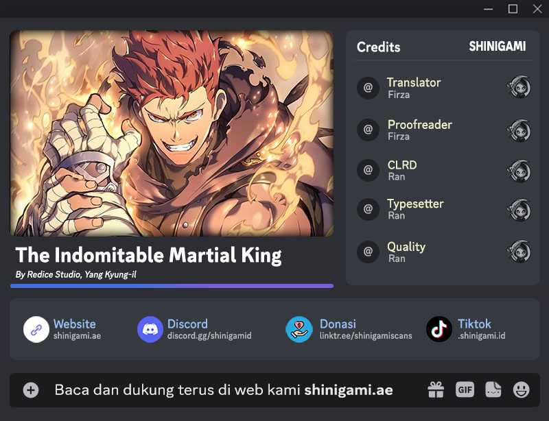 Baca Komik The Indomitable Martial King Chapter 30 Gambar 1